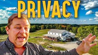 PRIVACY! 2 houses on 75 acres - Multigenerational House Tour