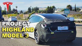 Tesla Model 3 Project Highland Interior And New Features