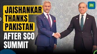 EAM Jaishankar Thanks Pakistan PM Sharif After Historic SCO Summit