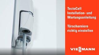 TectoCell Kühlzellen: Türscharniere richtig einstellen | Viessmann Kühllösungen