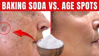 BAKING SODA permanently remove AGE SKIN SPOTS! Do this...