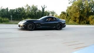 1500hp Twin Turbo Viper Destroys 1000hp C6 ZR1 - Wait Till The Boost Hits!