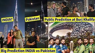 INDIA V Pakistan at BURJ KHALIFA Match Big Predictions