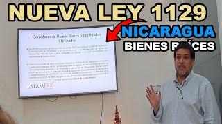 NUEVA LEY de BIENES RAÍCES en Nicaragua. ¡Así funciona! ️