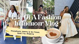 Life As A Plus Size Influencer: Photoshoots, Shopping, Mommy & Son Date, Plus Road Trip To Baltimore