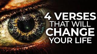 4 BIBLE VERSES that CHANGED My Whole LIFE | 4 POWERFUL VERSES