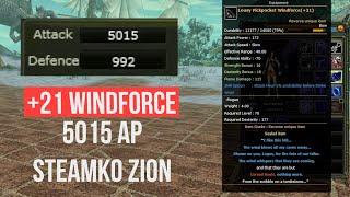 +21 WINDFORCE ITEM TANITIM | 5015 AP ARCHER | ZION STEAMKO