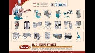 R.D. industries/food processing machinery/ kitchen equipments