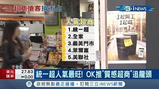 全台便利商店"統一"人氣最旺！ OK力推"質感超商"追龍頭  拿"鐵豆"升級...超商推精品咖啡搶黑金商機｜記者 莫祥珍 林書賢｜【台灣要聞】20211221｜三立iNEWS