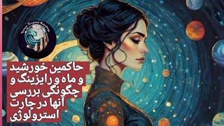 حاکمین ماه و خورشید و رایزینگ و چگونگی بررسی آنها در چارت آسترولوژی