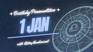 1 January Zodiac Horoscope: Birthday Personality & Traits Revealed