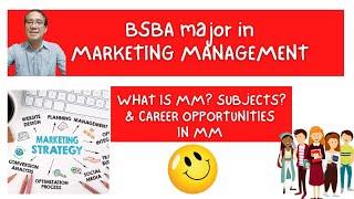 BSBA major in Marketing Management ( Prof. Allan)