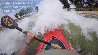 Paddling Penrith Whitewater Stadium