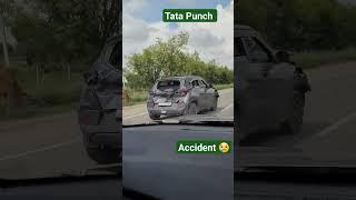 Tata Punch Accident #shorts #shortsvideo #shortsyoutube