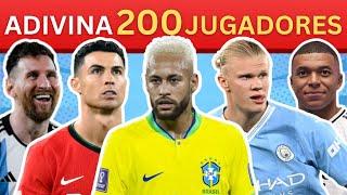 ¡Adivina 200 Jugadores de Fútbol en 3 segundos cada uno! Quiz Futbolistas