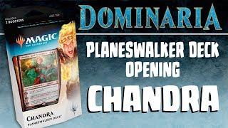 MTG - Dominaria: Chandra "Bold Pyromancer" Planeswalker Deck Opening