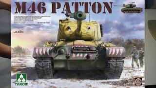 Takom 1/35 M46 PATTON Unbox and Build