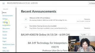 Welcome Video BA 149-Technology for Interpreters