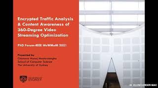 WoWMoM teaser: Encrypted Traffic Analysis & Content Awareness for 360° Video Streaming Optimization