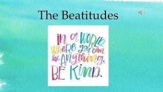 The Beatitudes for Kids - 24th Sunday in Ordinary Time