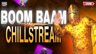 boom baam chill stream  #bgmilive #bgmilivestreamnow #pubglive #bgmi #gaming #pubg