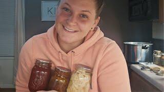 A Day of Canning Projects | Chicken, Pulled Pork, & Homemade BBQ Sauce