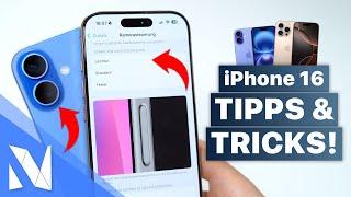 iPhone 16 (Pro, Plus, Max) - Die BESTEN Tipps, Tricks & Einstellungen! | Nils-Hendrik Welk