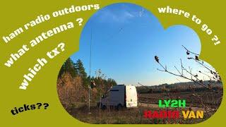 LY2H HAM Radio Van. Radio outdoors plus!