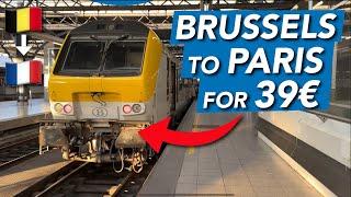 The NEW Eurocity Train Brussels - Paris is a True Game Changer