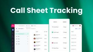 Call Sheet Tracking in StudioBinder