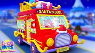 Xmas Wheels on the Bus, Merry Christmas Songs for Kids