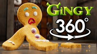 Gingy and Farquaad in 360 VR