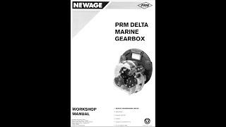 How does a Marine gearbox work?, PRM DELTA 20