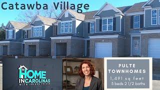 New Townhomes in Fort Mill SC, by the NC border, under $300,000 by Pulte Homes- Catawba Village