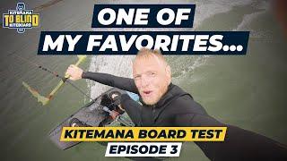 Kitemana to Blind Kiteboard Test - Episode 3 | Ruben's Final Top Three?!