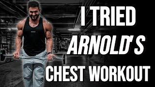 I Tried Arnold's Chest Workout (I was shocked!).