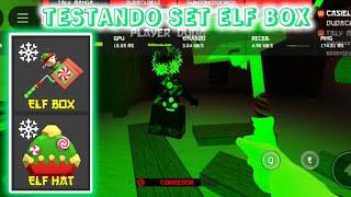 Flee The Facility | Roblox - Testando Set Elf Box - FT. @ThalesTotally