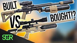 Can I BUILD a BETTER AIRGUN? BUILT UX NOTOS vs BOUGHT BRK SNIPER XR…. 