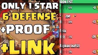 6000+ Strong Anti 2 Star Base | Th16 Legend League Base With Link | Th16 War Base With Link Coc