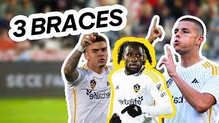 THREE Braces Power LA Galaxy to the Conference Finals | Audi 2024 MLS Cup Playoffs