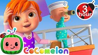 Row Row Row Your Boat (2024)  CoComelon Nursery Rhymes and Kids Songs | 3 HOURS | After School Club