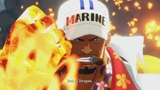 One Piece World Seeker - Akainu Boss Battle Gameplay | Gamescom Demo (1080p)