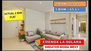 Emenox La Solara Greater Noida West - 2BHK Ready to move apartments ️9560955050