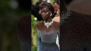 #AnokYai owns this 2024 #MetGala Swarovski look.  (: Getty)