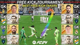 Best Free Kick Takers become Goalkeepers! Ronaldo, Beckham, Roberto Carlos, Messi, Ronaldinho...FC24