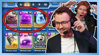 OUAHLEOUFF CHOISIT MES DECKS (c'est une catastrophe) !! - Clash Royale