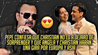 PEPE AGUILAR EN ENTREVISTA DICE QUE ANGELA Y CHRISTIAN HARAN UNA GIRA JUNTOS POR EUROPA E ASIA