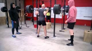 Juha H 122 5kg Back Squat Feb 2014