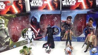 Armor Up Stormtrooper, Kylo Ren, Finn, Poe Dameron Star Wars 3 75 inch The Force Awakens Review