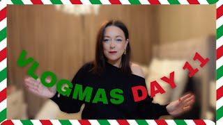  Vlogmas Day 11: On Air & Glam for a Holiday Dinner! 